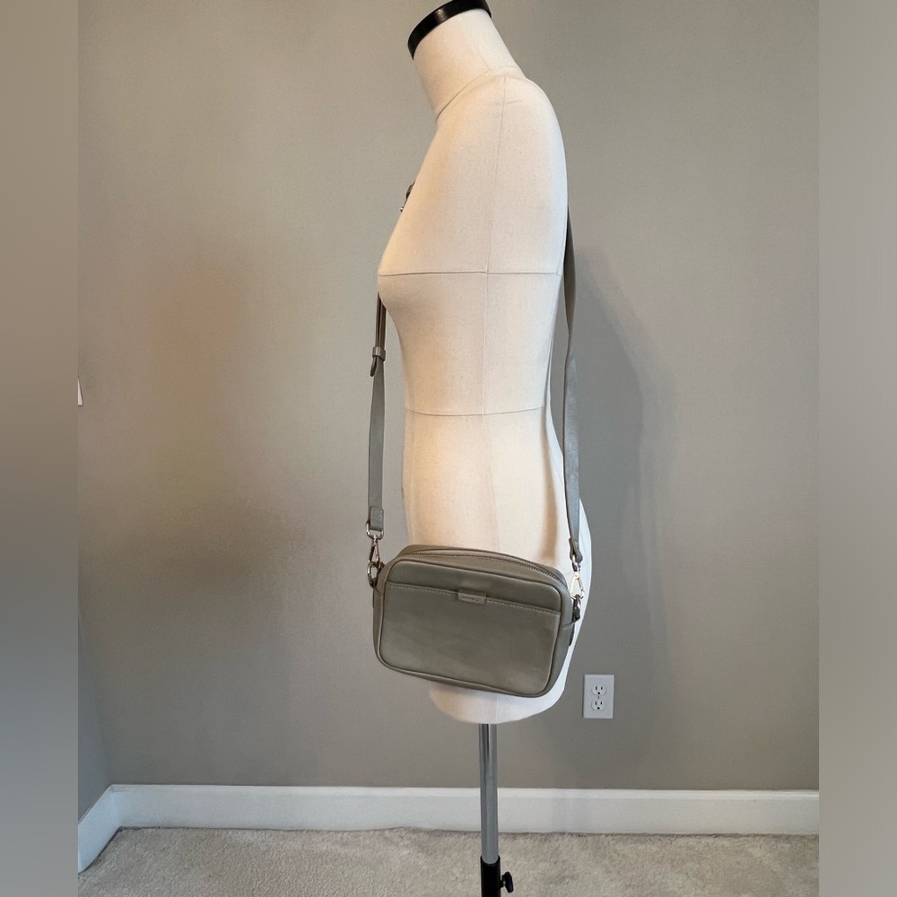 Grey crossbody bag
